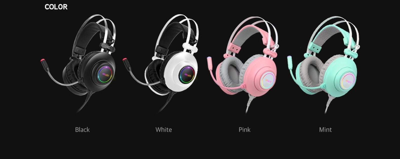 앱코 N550 ENC 블랙, 화이트, 핑크, 민트 4가지 컬러 라인업